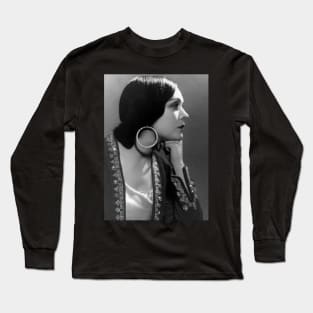 Pola Negri Exotica Long Sleeve T-Shirt